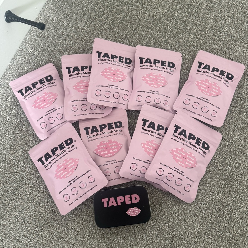 TAPED Bioactive Mouth Strips Set